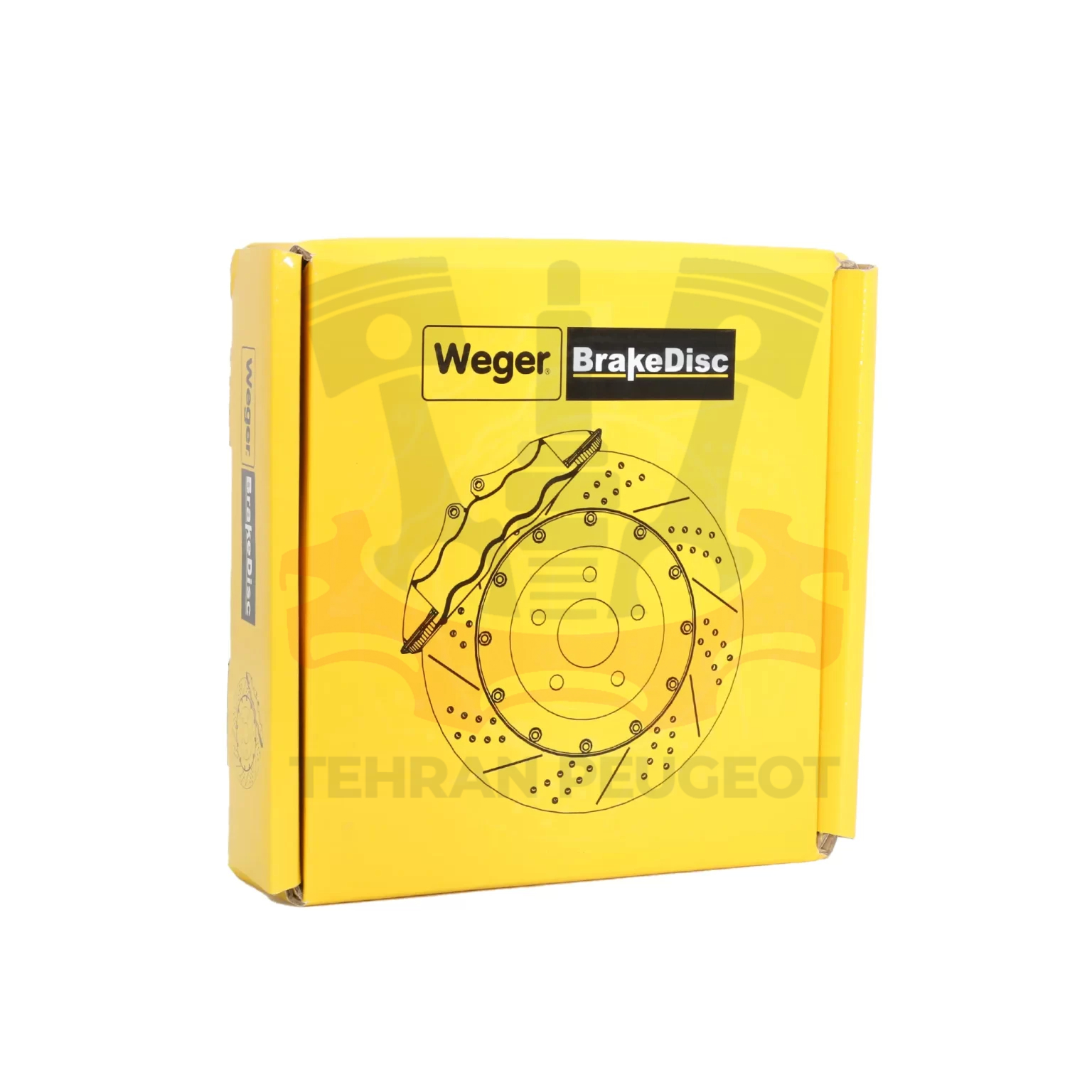 دیسک ترمز پراید WEGER