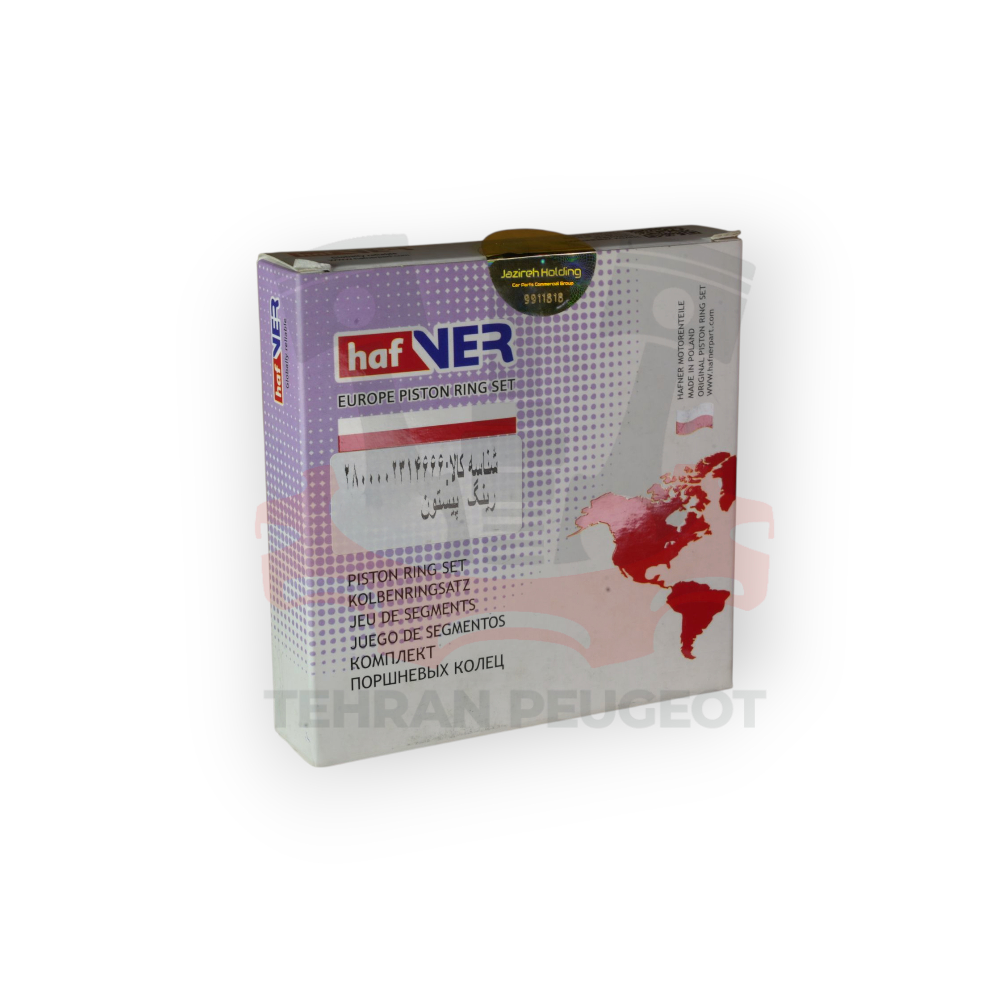 رینگ موتور هافنر پژو XUM